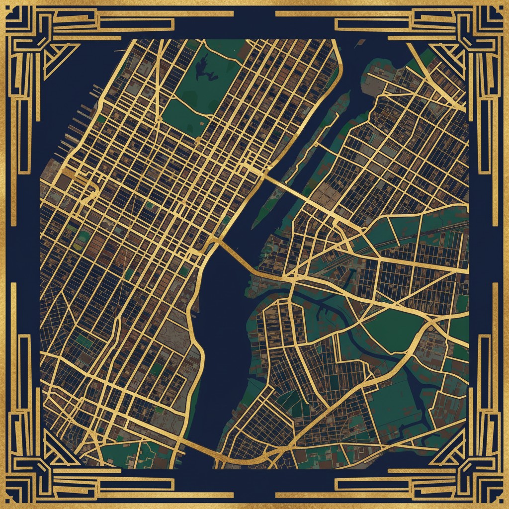 Art Deco AI style preview