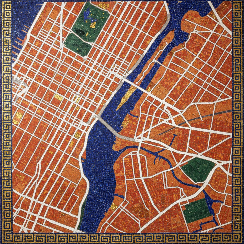 Byzantine Mosaic AI style preview