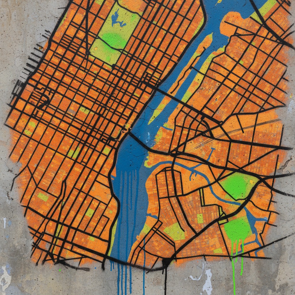 Street Art AI style preview